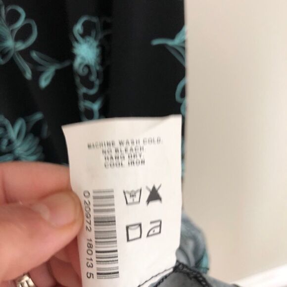 Motherhood Maternity 3/4 Sleeve Floral Dress Size Large - Picture 9 of 10